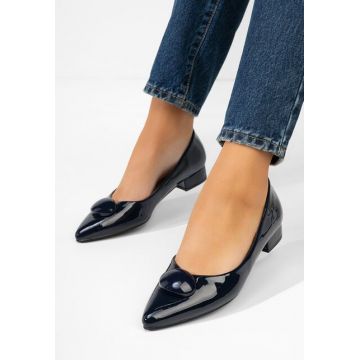 Pantofi cu toc mic Reiko navy