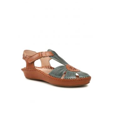 Pantofi dama -  302206100 - Verde - Piele intoarsa