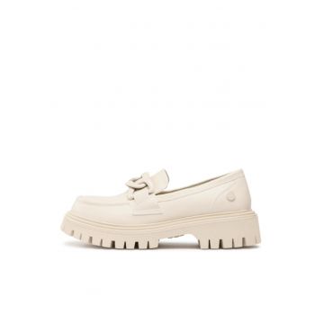 Pantofi dama -  303347536 - Ecru - Piele ecologica