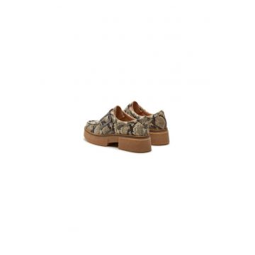 Pantofi dama  304163623 - Piele naturala - Gri