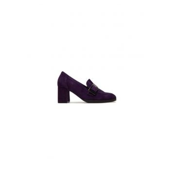 Pantofi dama  304338335 - Piele naturala - Violet