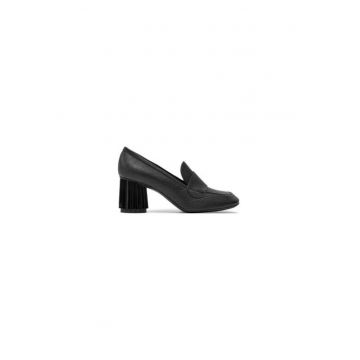 Pantofi dama  304339349 - Piele naturala - Negru