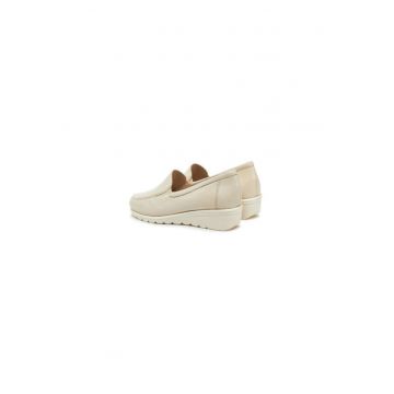Pantofi dama  304671616 - Piele naturala - Bej