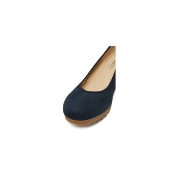 Pantofi dama  304982521 - Piele naturala - Albastru