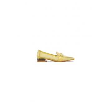 Pantofi dama  305055217 - Piele naturala - Galben