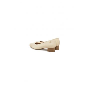 Pantofi dama  305188175 - Piele naturala - Bej