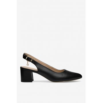 Pantofi dama  5903419781995 - Piele naturala - Negru