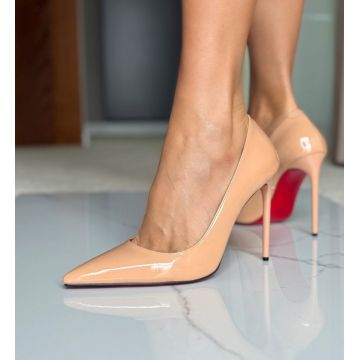 Pantofi dama Butyn Bej 2