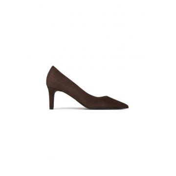 Pantofi dama  YJ69FSN C10000 AL - Piele naturala - Maro