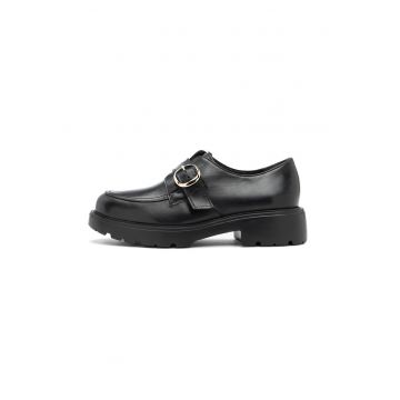 Pantofi de piele cu toc masiv Pauline