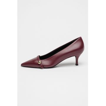 Pantofi de piele cu varf ascutit Sfera