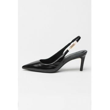 Pantofi din piele cu varf ascutit Gracey