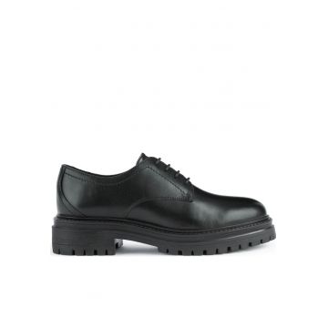 Pantofi formali dama -  Piele naturala - Negru32`