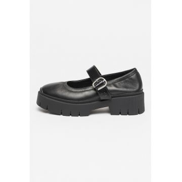 Pantofi Mary Jane de piele ecologica Kris