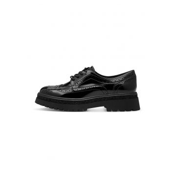 Pantofi Oxford din piele ecologica