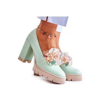 Pantofi pentru femei - BM - BM167117 - Verde