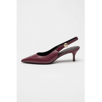 Pantofi slingback de piele Sfera