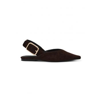 Pantofi slingback de piele Shay