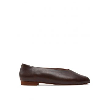 Balerini  304009518 - Piele naturala - Maro