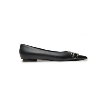Balerini  304186516 - Piele naturala - Negru Balerini  304186516 - Piele naturala - Negru