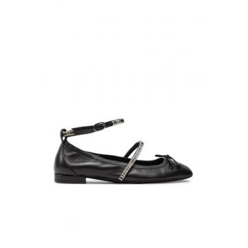 Balerini  304381669 - Piele naturala - Negru - Negru
