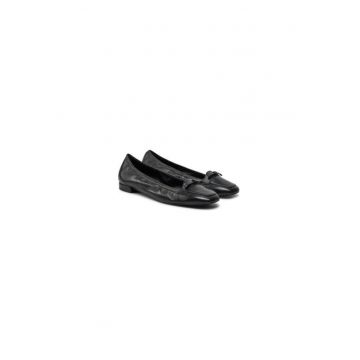Balerini  304381720 - Piele naturala - Negru