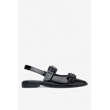 Balerini  5903698586274 - Piele naturala - Negru