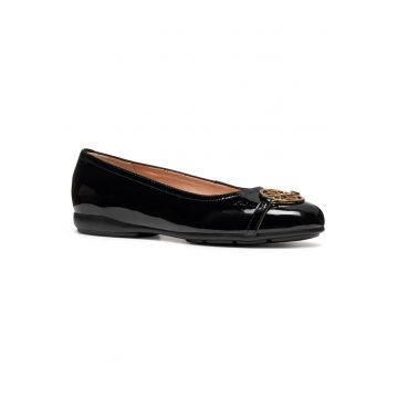 Balerini dama -  piele naturala - negru -