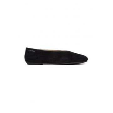 Balerini dama -  piele naturala - negru -