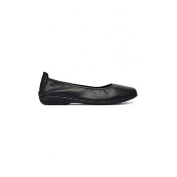 Balerini femei -  piele naturala - negru