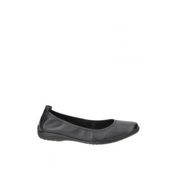 Balerini FENJA 01 -  Piele naturala - Negru