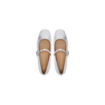 Balerini  V250516 - Piele naturala - Argintiu Balerini  V250516 - Piele naturala - Argintiu