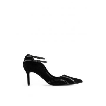 Pantofi  1527 velur negru