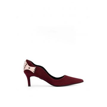 Pantofi  1534 bordo
