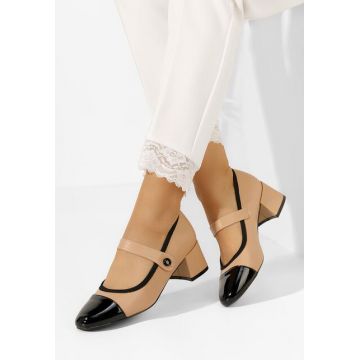 Pantofi casual dama Carynne bej