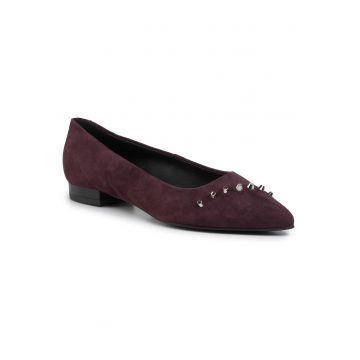 Pantofi dama -  206246554 - Piele naturala - Visiniu