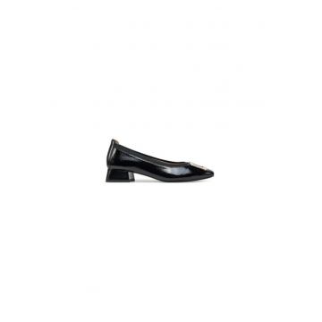 Pantofi dama  304662386 - Piele naturala - Negru