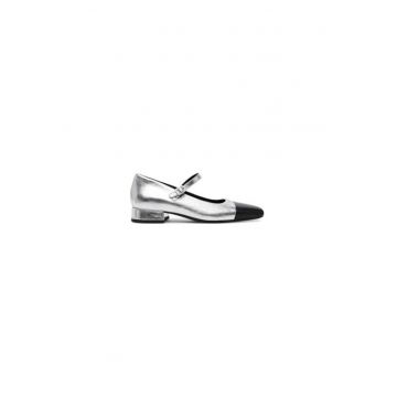 Pantofi dama  304885938 - Piele naturala - Argintiu