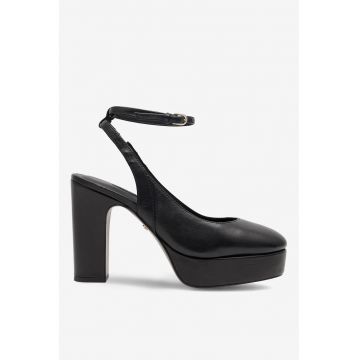 Pantofi dama  5905588005858 - Piele naturala - Negru Pantofi dama  5905588005858 - Piele naturala - Negru