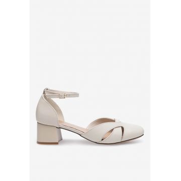 Pantofi dama  5905588558361 - Piele naturala - 36 EU - Bej
