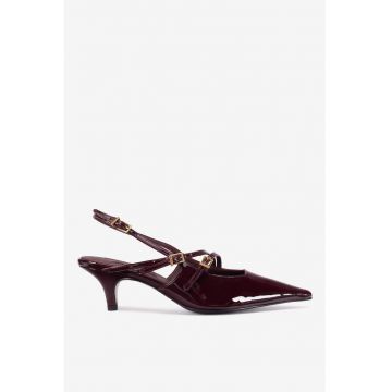 Pantofi dama  5905588880318 - Piele naturala - Rosu Pantofi dama  5905588880318 - Piele naturala - Rosu