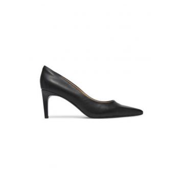 Pantofi dama -  piele naturala - negru -