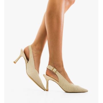 Pantofi dama Tatyne Bej