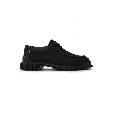 Pantofi din material textil cu model uni Pix