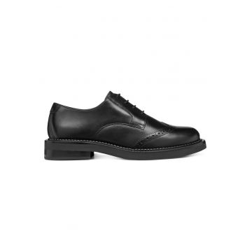 Pantofi Oxford  din piele naturala