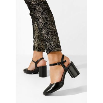 Pantofi slingback Asmita negri
