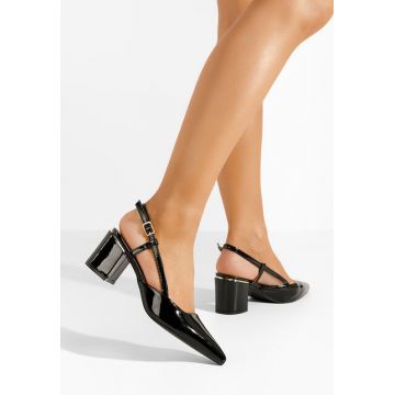 Pantofi slingback Marla negri