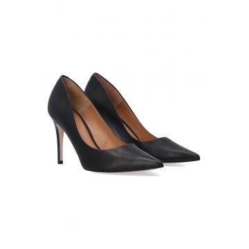 Pantofi stiletto din piele naturala