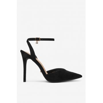 Pantofi  Textil - Design Negru