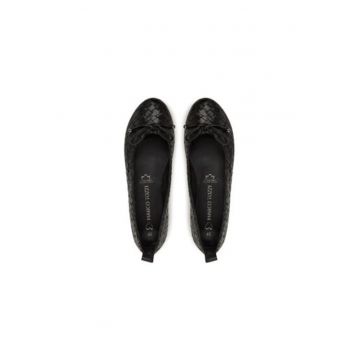 Balerini  2-22101-44 - Piele naturala - Negru